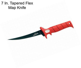 7 In. Tapered Flex Map Knife