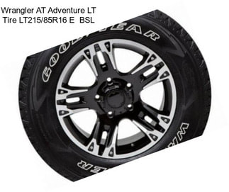 Wrangler AT Adventure LT Tire LT215/85R16 E  BSL