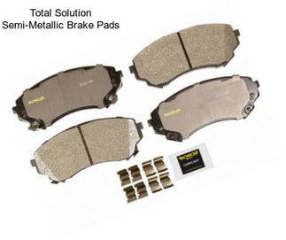 Total Solution Semi-Metallic Brake Pads