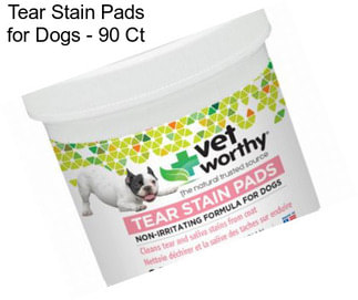 Tear Stain Pads for Dogs - 90 Ct