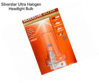 Silverstar Ultra Halogen Headlight Bulb