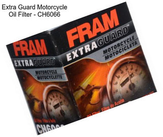 Extra Guard Motorcycle Oil Filter - CH6066