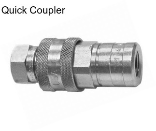 Quick Coupler