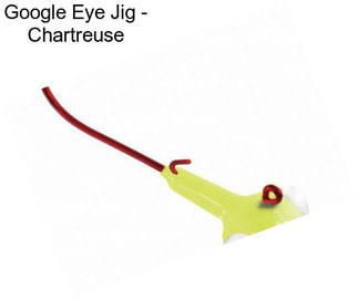 Google Eye Jig - Chartreuse