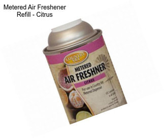 Metered Air Freshener Refill - Citrus