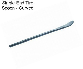 Single-End Tire Spoon - Curved