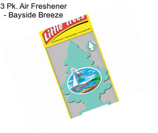 3 Pk. Air Freshener - Bayside Breeze