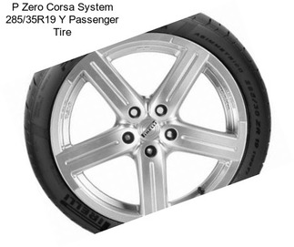 P Zero Corsa System 285/35R19 Y Passenger Tire