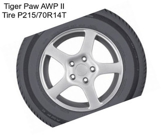 Tiger Paw AWP II Tire P215/70R14T