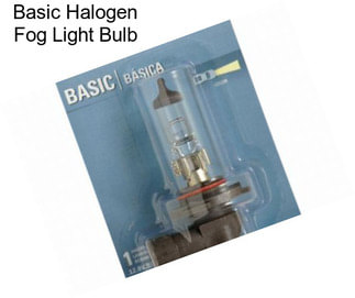 Basic Halogen Fog Light Bulb