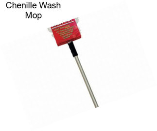 Chenille Wash Mop