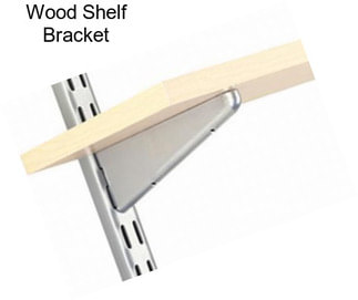 Wood Shelf Bracket