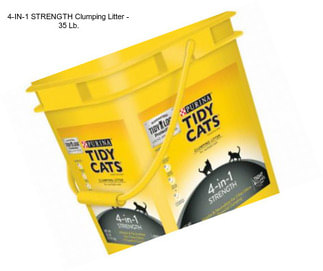 4-IN-1 STRENGTH Clumping Litter - 35 Lb.