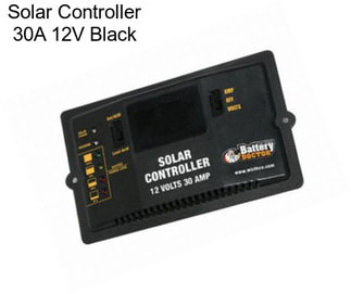 Solar Controller 30A 12V Black