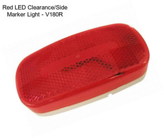 Red LED Clearance/Side Marker Light - V180R