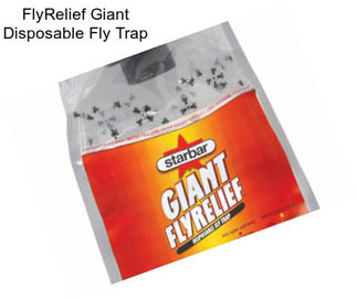 FlyRelief Giant Disposable Fly Trap