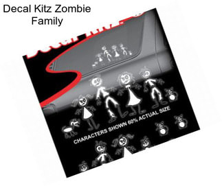 Decal Kitz Zombie Family