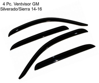 4 Pc. Ventvisor GM Silverado/Sierra 14-16