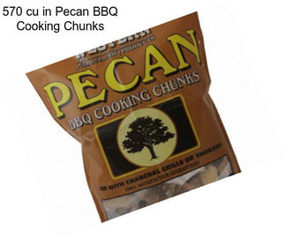 570 cu in Pecan BBQ Cooking Chunks
