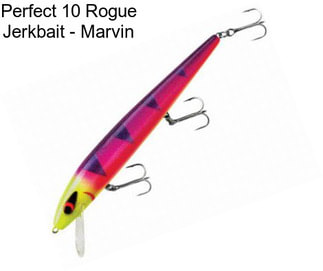 Perfect 10 Rogue Jerkbait - Marvin
