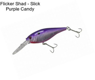 Flicker Shad - Slick Purple Candy