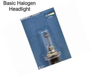 Basic Halogen Headlight