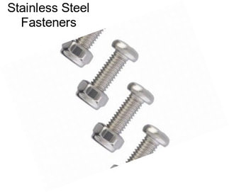 Stainless Steel Fasteners