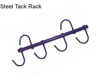 Steel Tack Rack