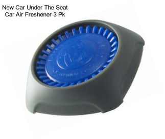 New Car Under The Seat Car Air Freshener 3 Pk