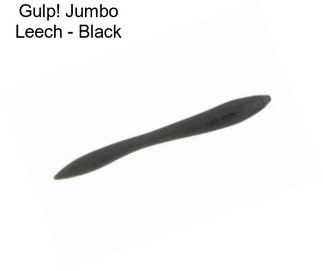 Gulp! Jumbo Leech - Black