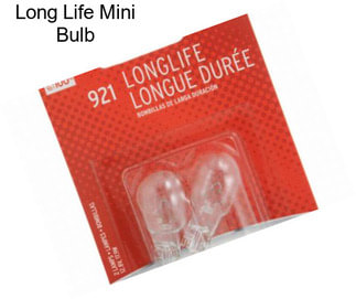 Long Life Mini Bulb