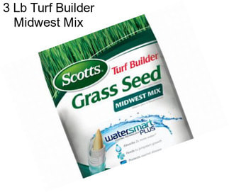 3 Lb Turf Builder Midwest Mix