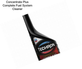 Concentrate Plus Complete Fuel System Cleaner