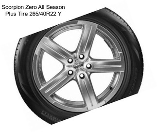Scorpion Zero All Season Plus Tire 265/40R22 Y