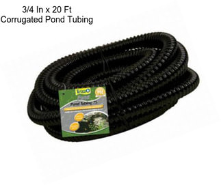 3/4 In x 20 Ft Corrugated Pond Tubing