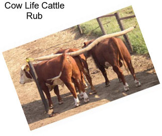 Cow Life Cattle Rub