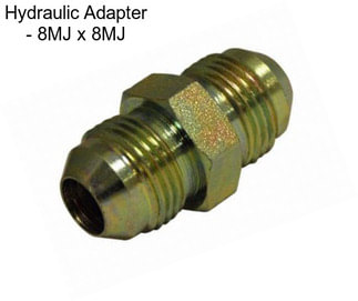 Hydraulic Adapter - 8MJ x 8MJ