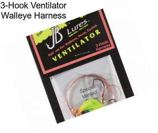 3-Hook Ventilator Walleye Harness