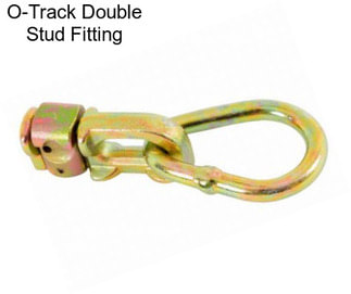 O-Track Double Stud Fitting