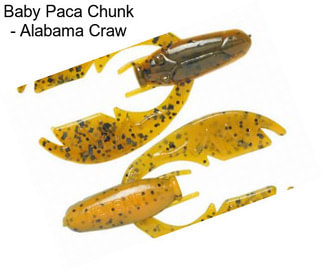 Baby Paca Chunk - Alabama Craw