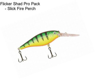 Flicker Shad Pro Pack - Slick Fire Perch