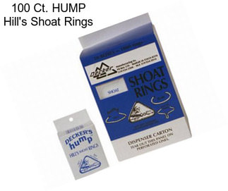100 Ct. HUMP Hill\'s Shoat Rings