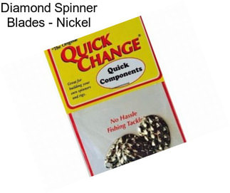 Diamond Spinner Blades - Nickel