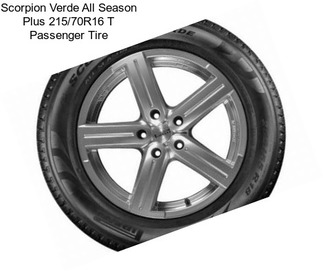 Scorpion Verde All Season Plus 215/70R16 T Passenger Tire