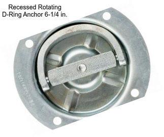 Recessed Rotating D-Ring Anchor 6-1/4 in.