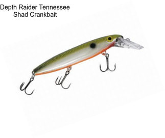 Depth Raider Tennessee Shad Crankbait