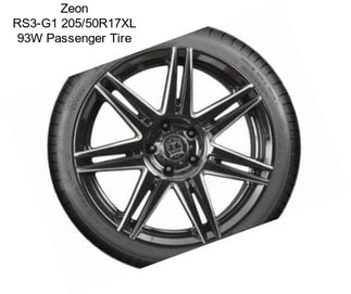Zeon RS3-G1 205/50R17XL 93W Passenger Tire
