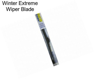 Winter Extreme Wiper Blade
