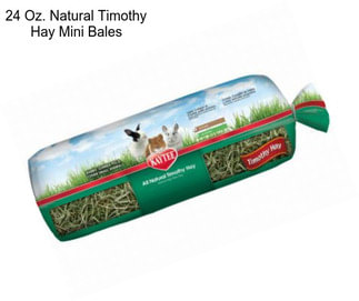 24 Oz. Natural Timothy Hay Mini Bales
