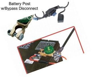 Battery Post w/Bypass Disconnect